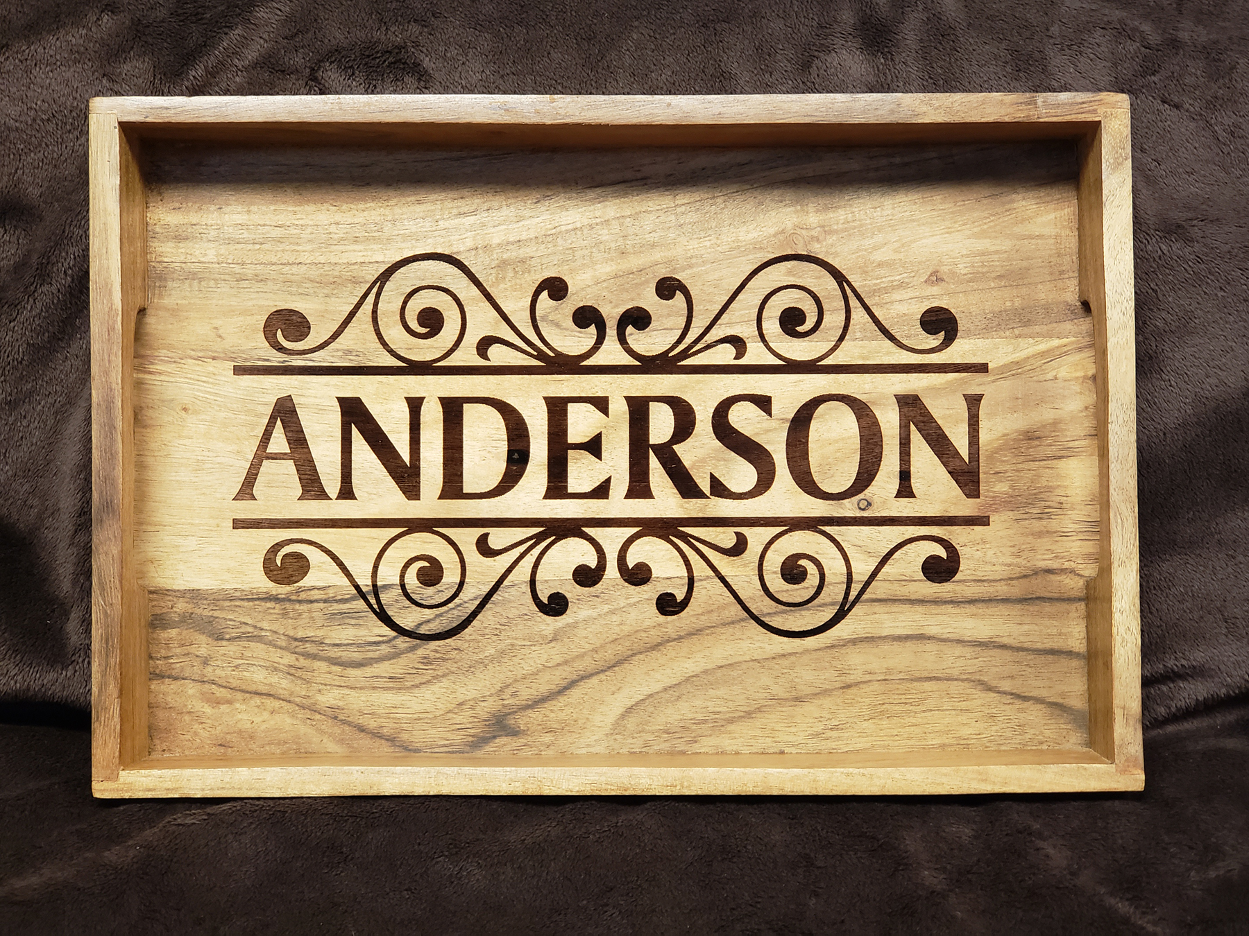 Laser Engraved Tray